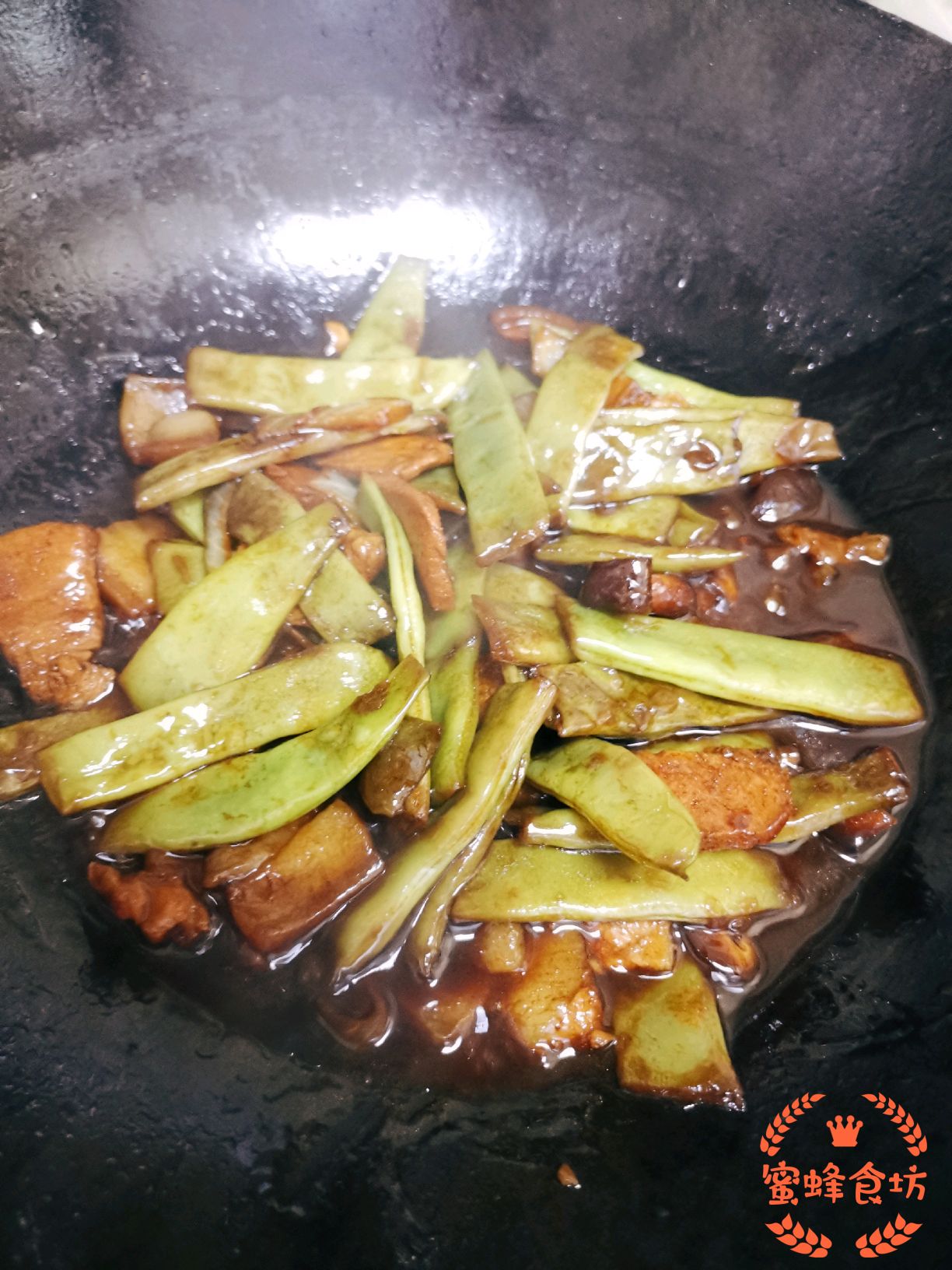 豆角烧肉