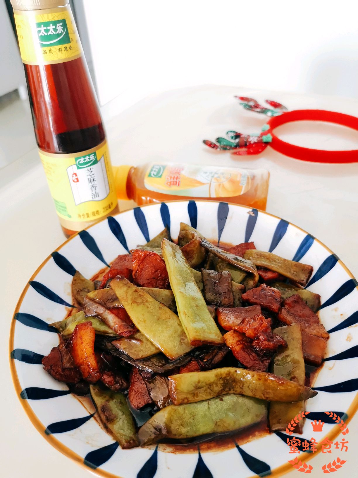 豆角烧肉