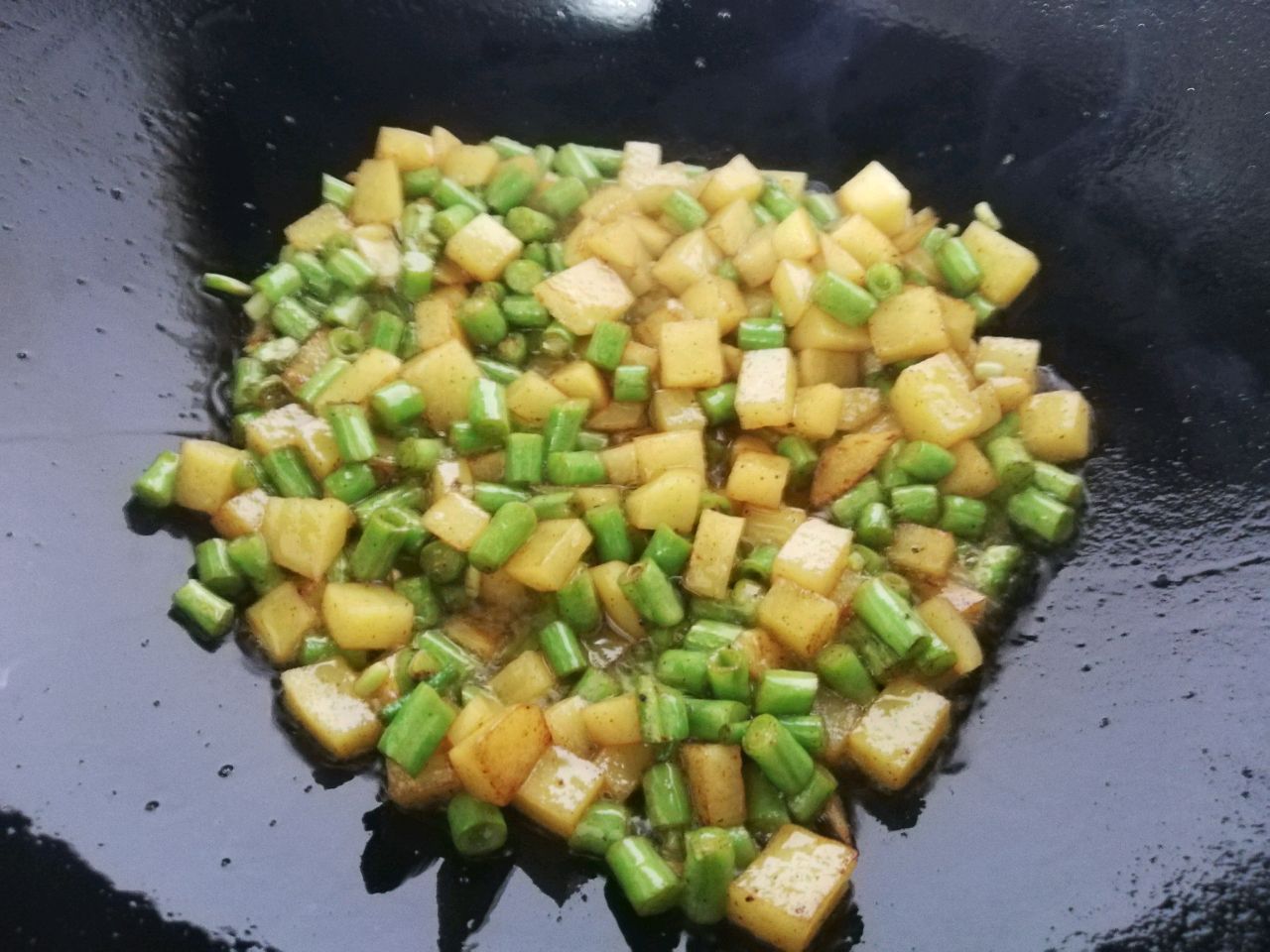 豆角土豆丁