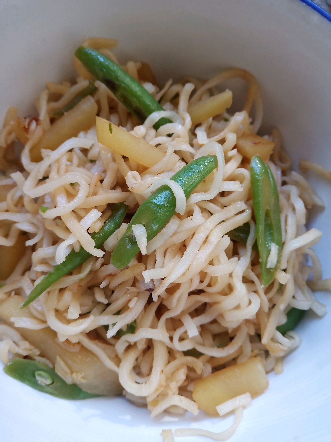 豆角土豆炉面