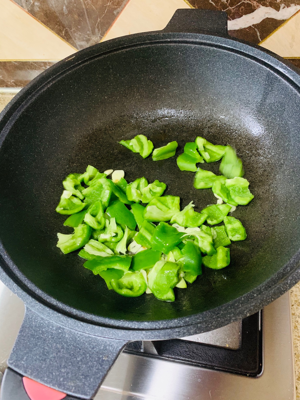 豆皮炒青椒