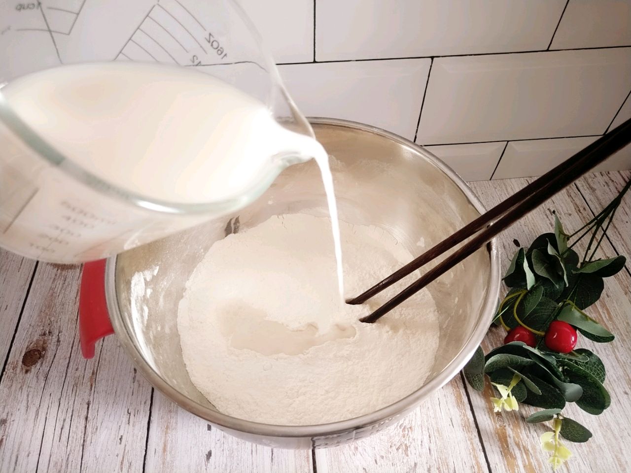 豆沙三角包