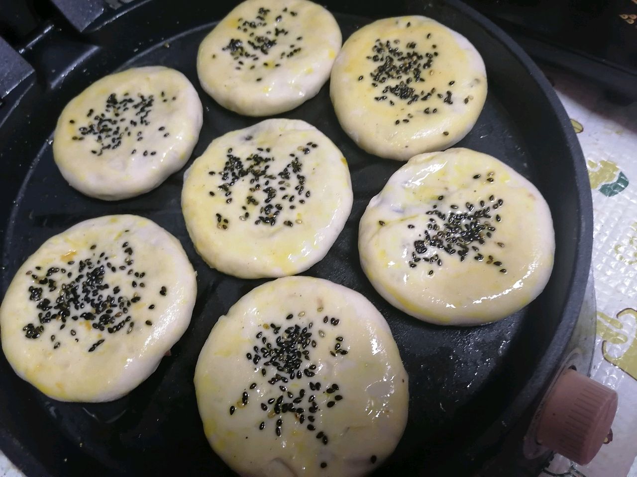 豆沙饼（发面）