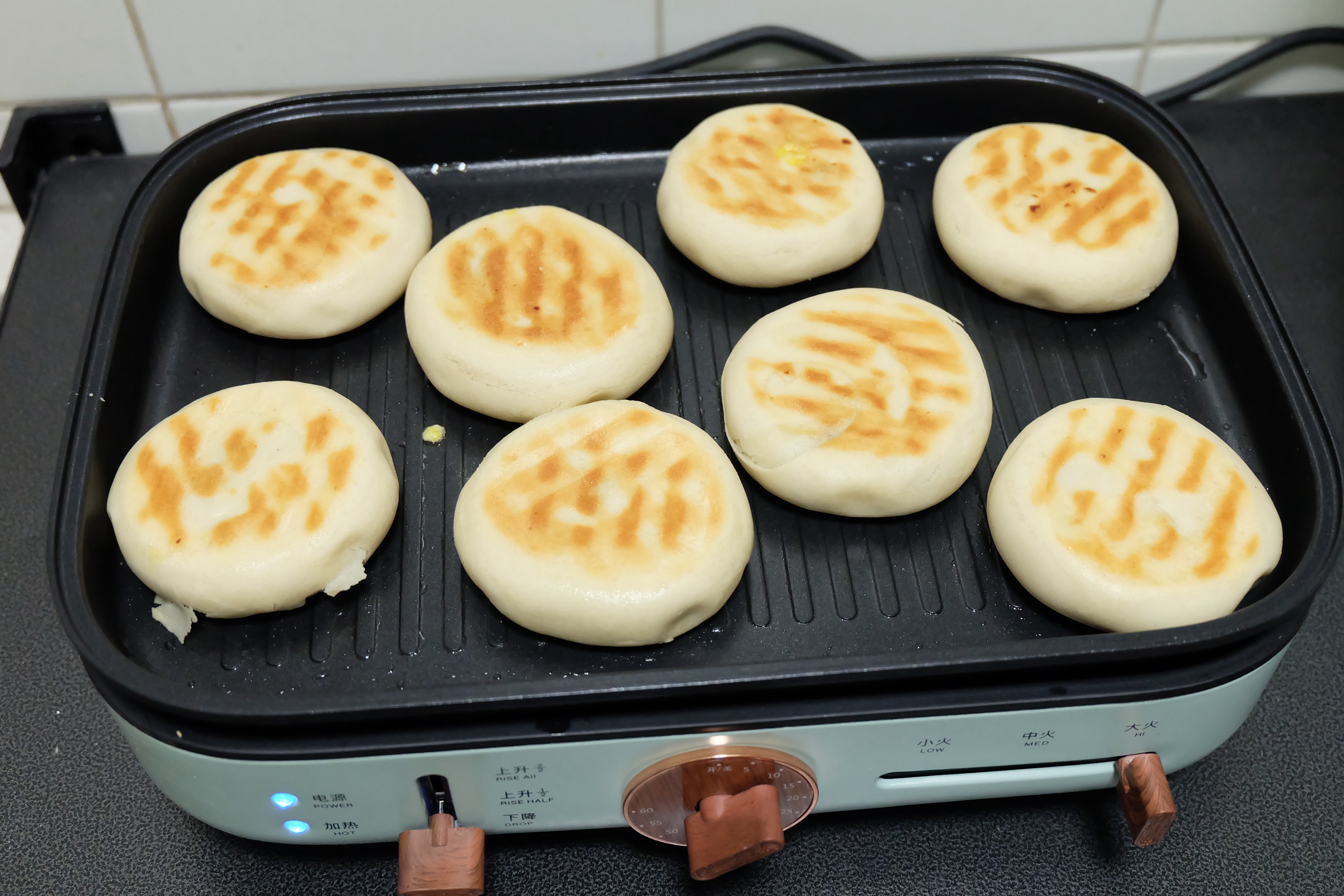豆沙发面饼
