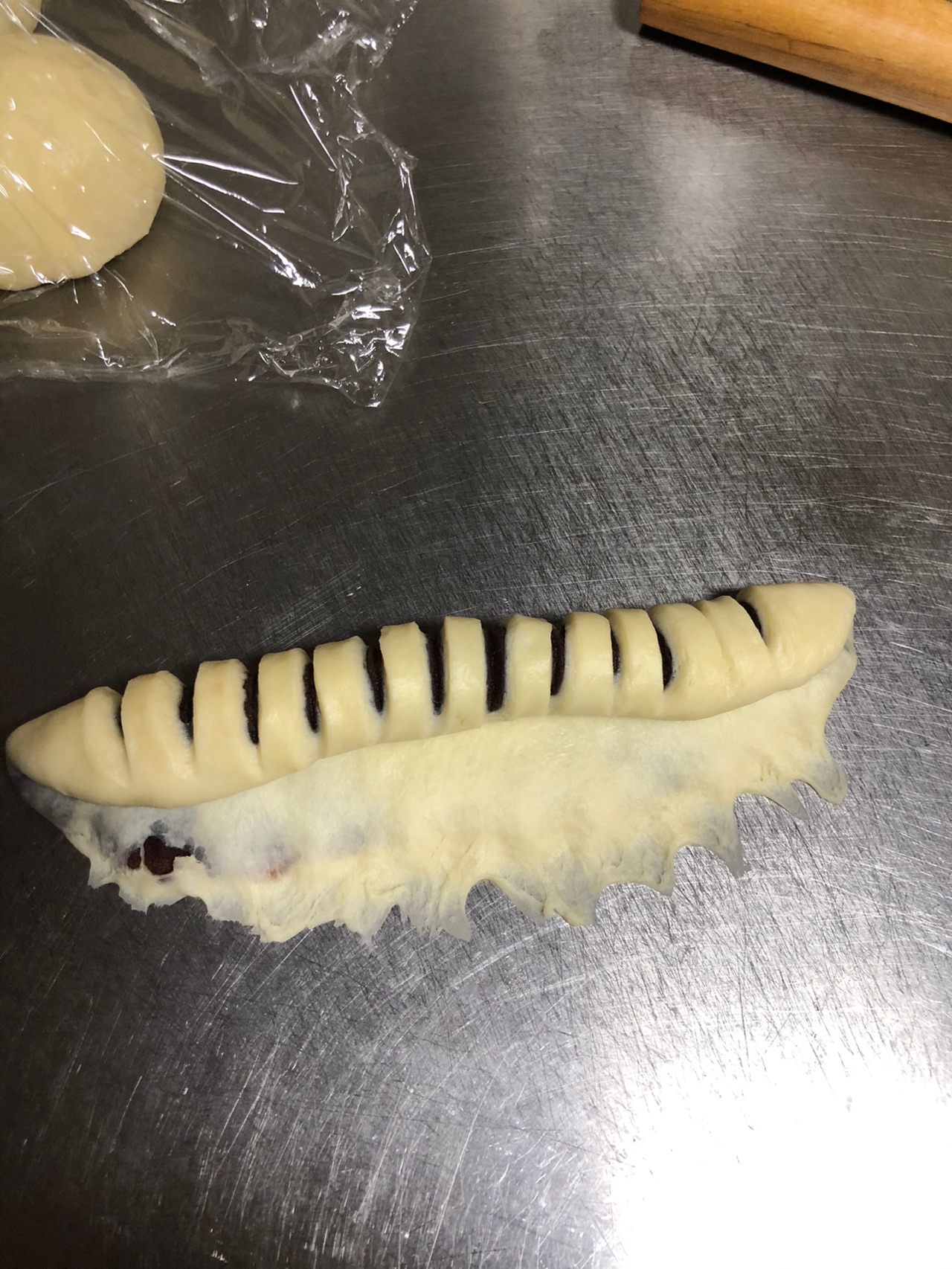 豆沙面包圈