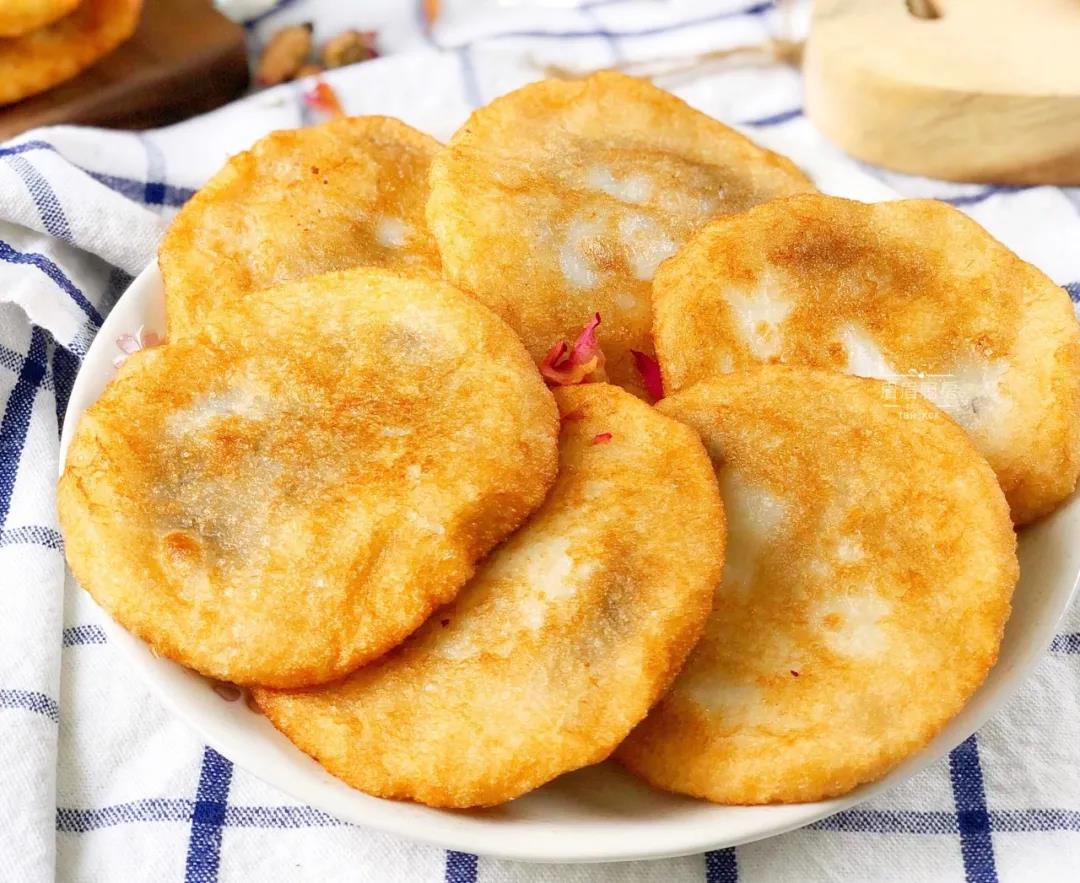 豆沙糯米饼