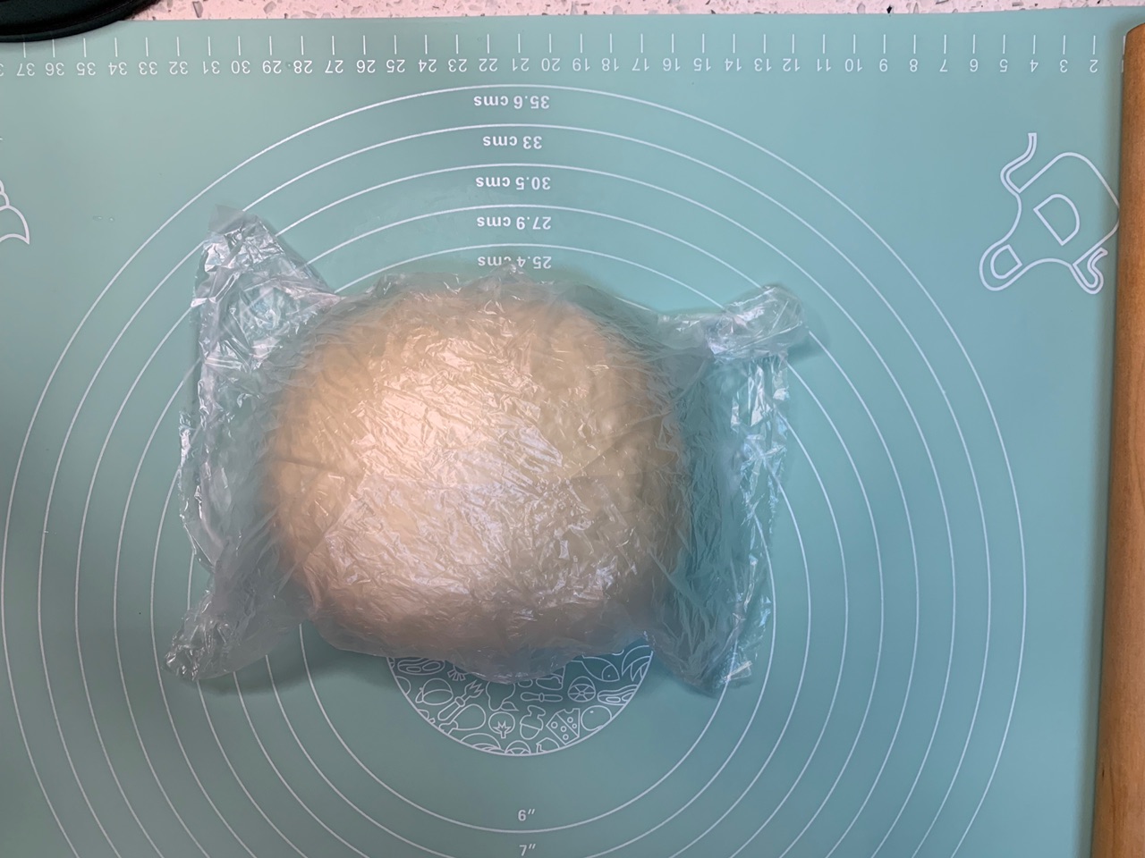豆沙圣诞花环面包