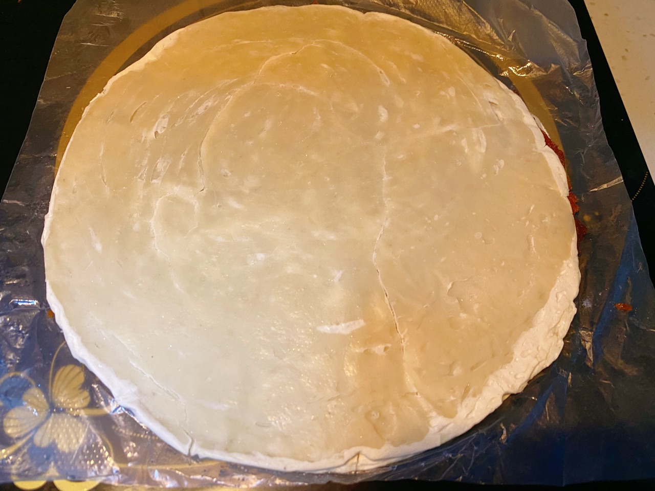 豆沙手抓饼