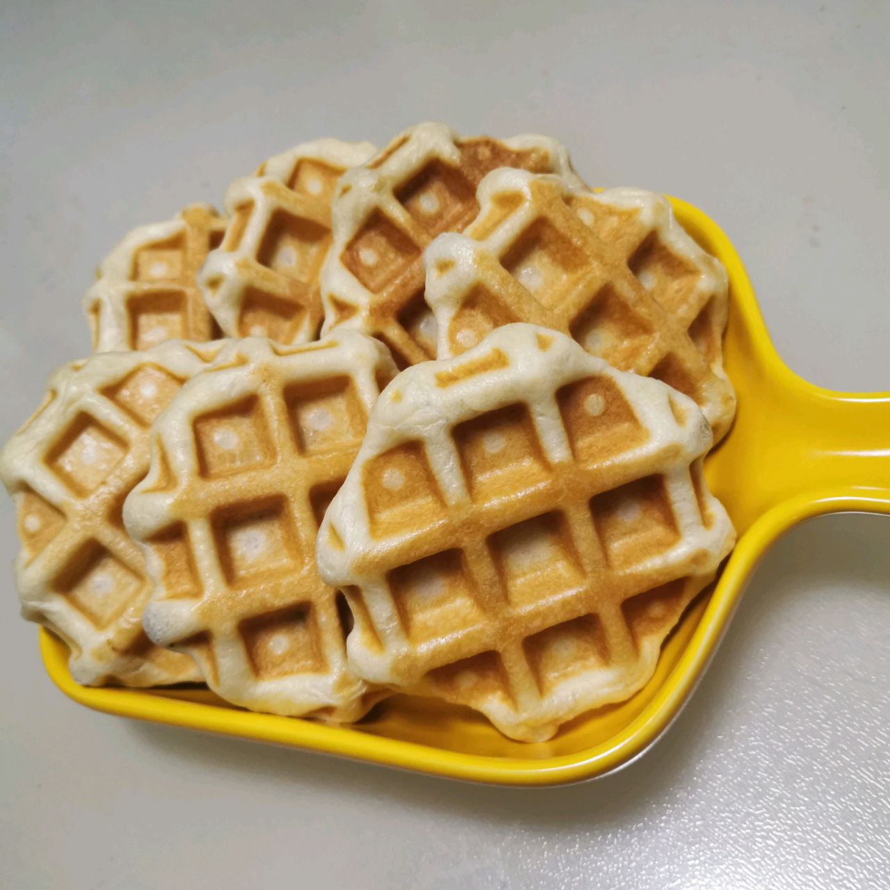 豆沙馅华夫饼