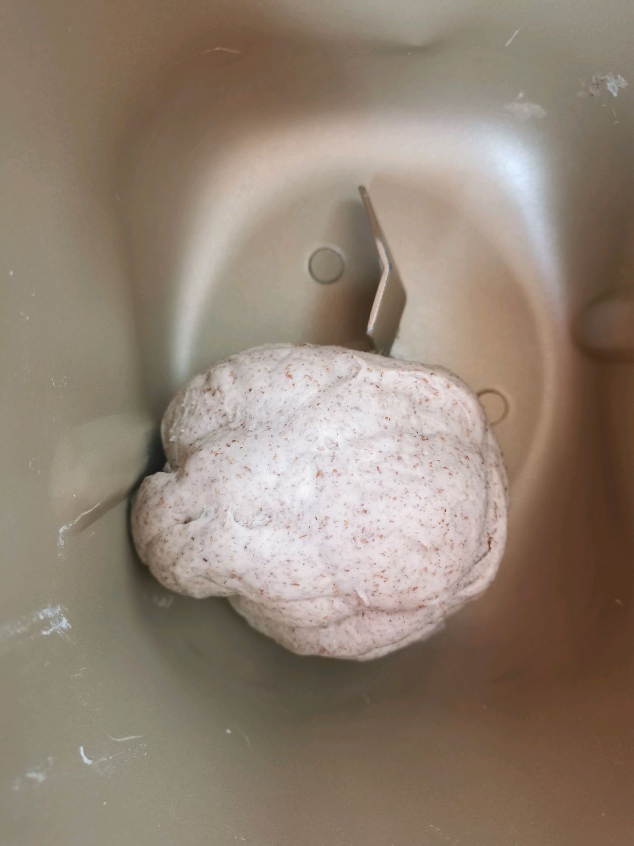 豆沙雪花面包