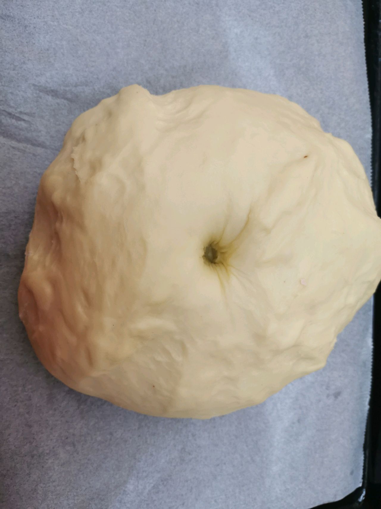 豆沙雪花面包