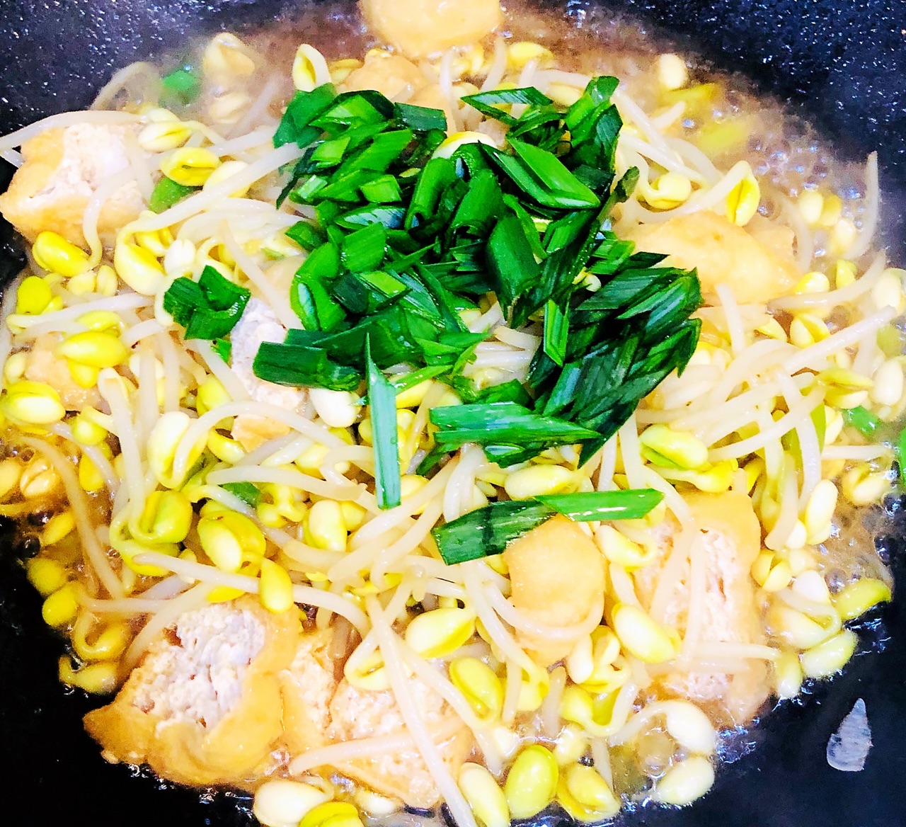 豆芽菜遇蚝油