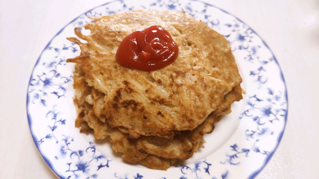 豆渣土豆饼