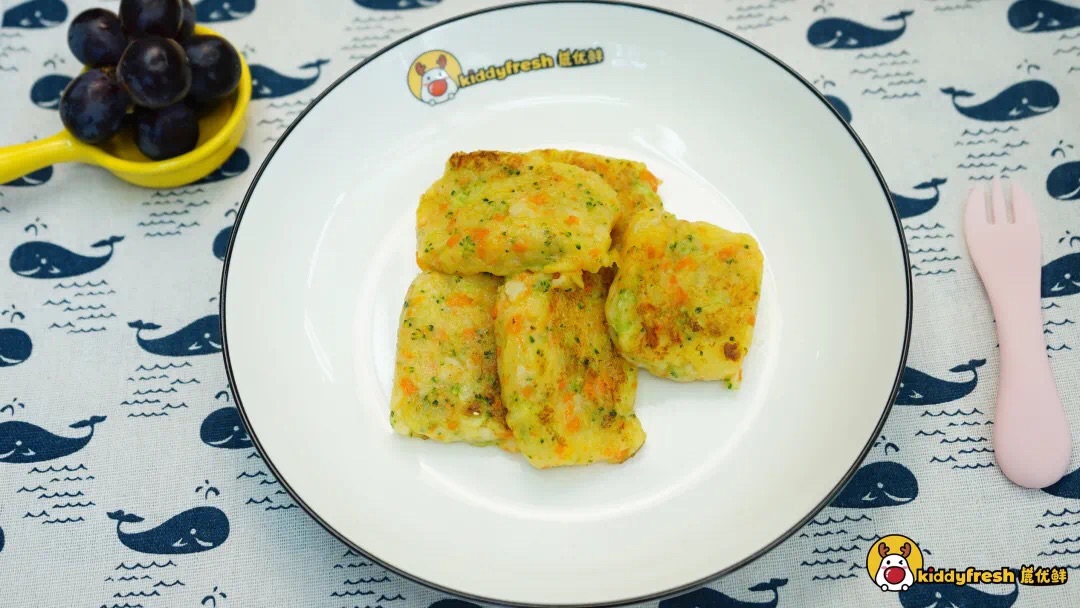 独家  | 贝柱土豆蔬菜饼