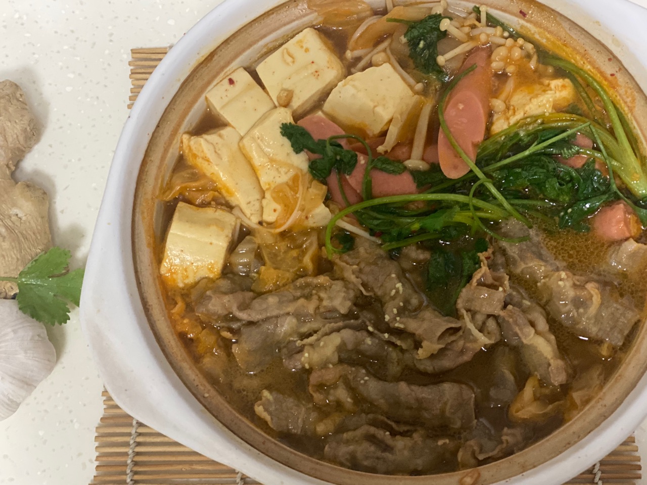 独家｜辣白菜肥牛锅