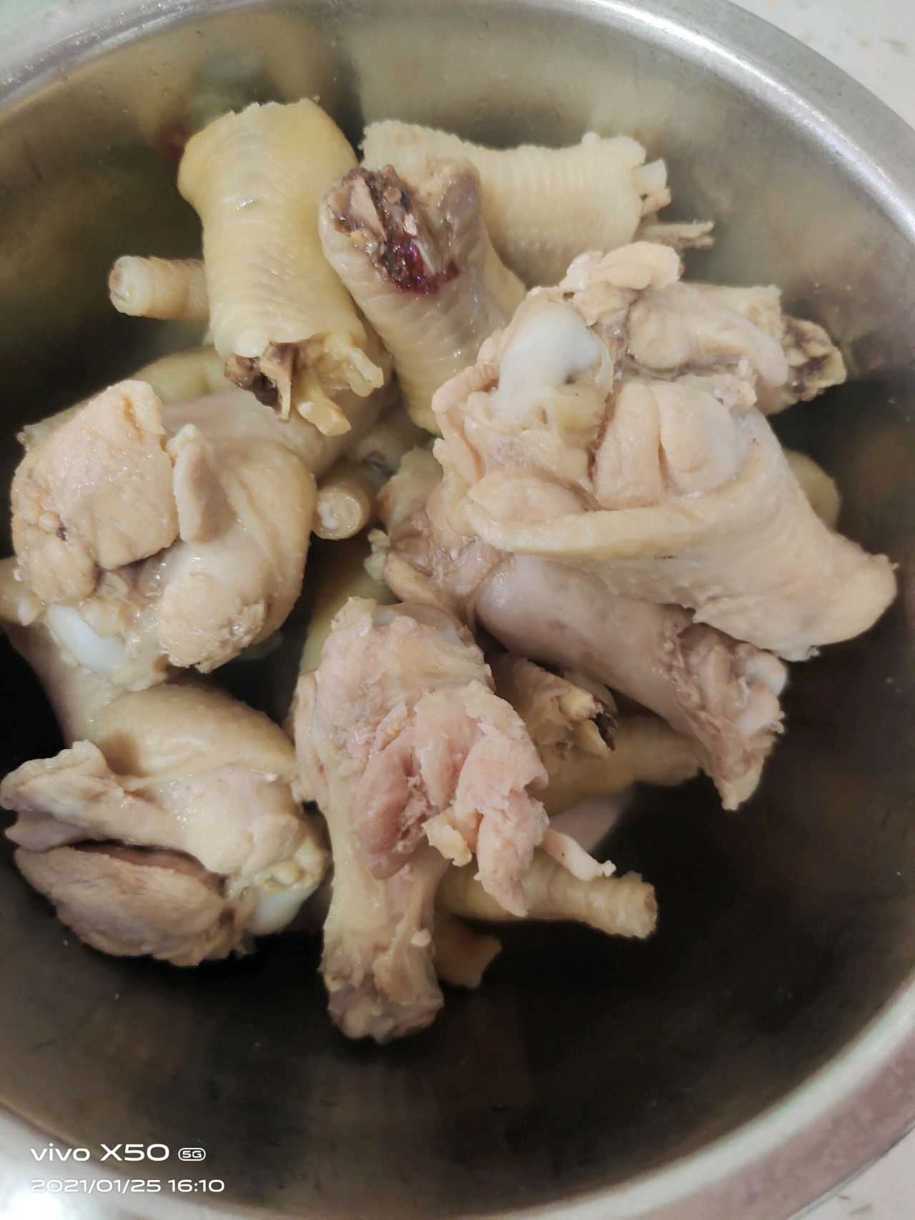 炖翅根鸡爪