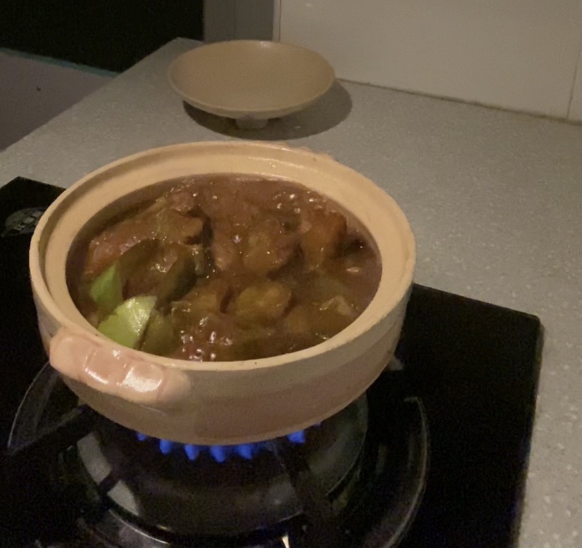 炖茄子烩面