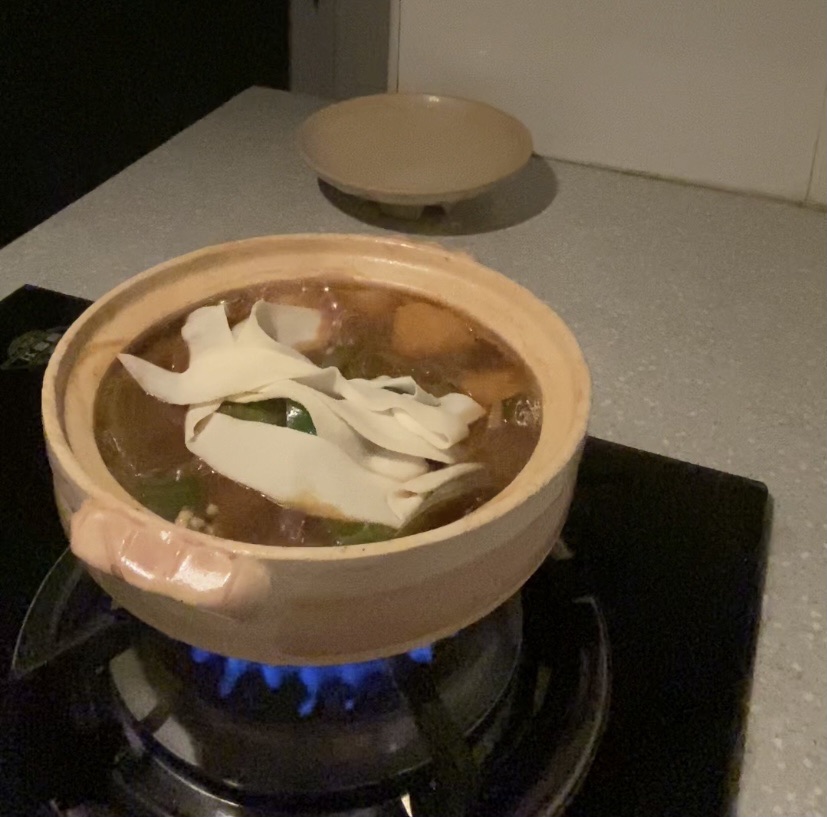 炖茄子烩面