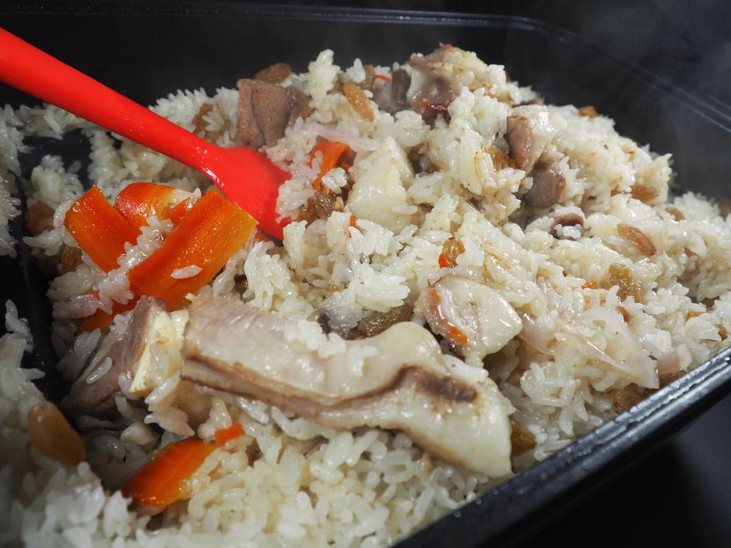 多功能锅版新疆羊肉手抓饭