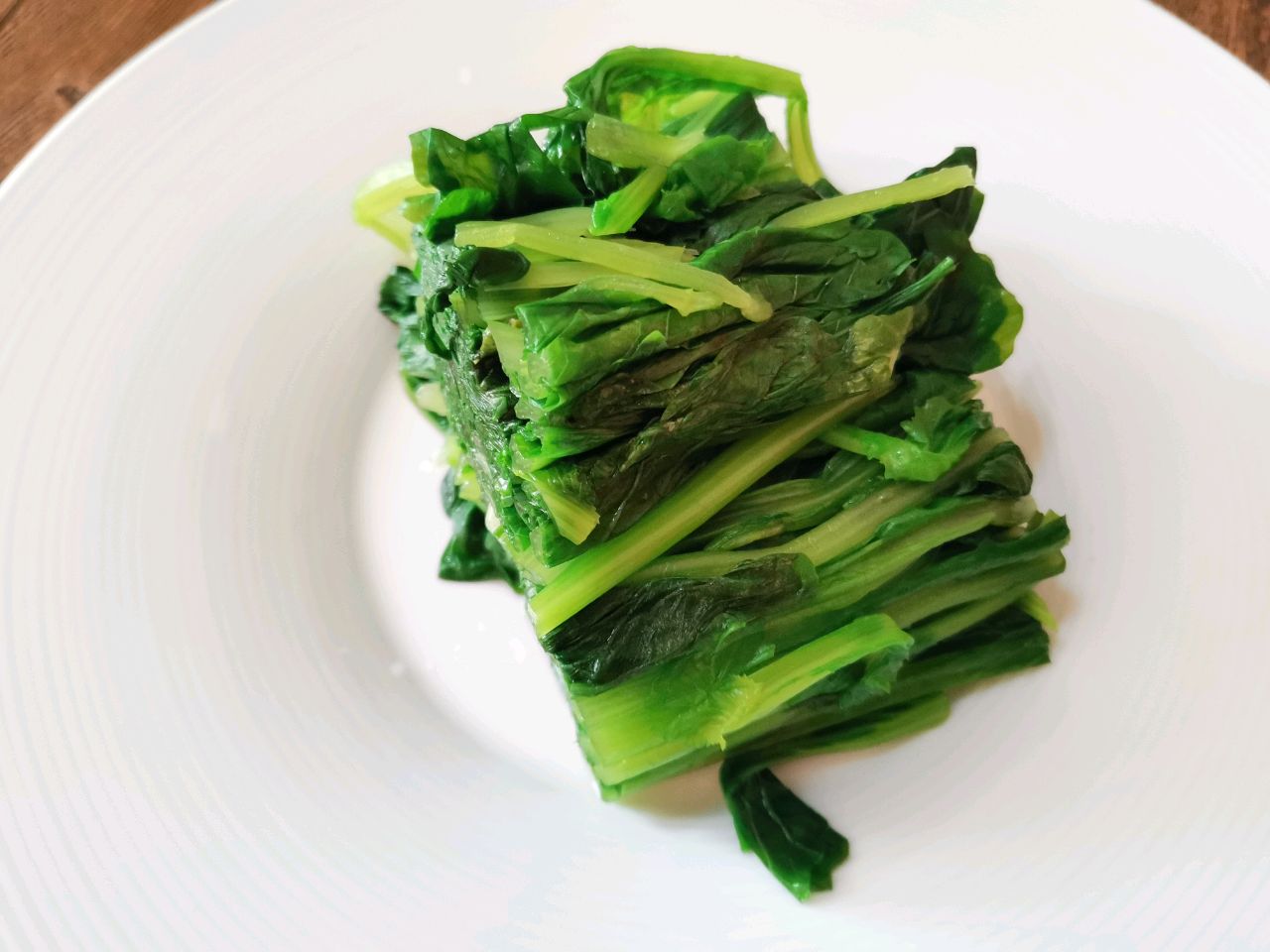 剁椒炒小白菜