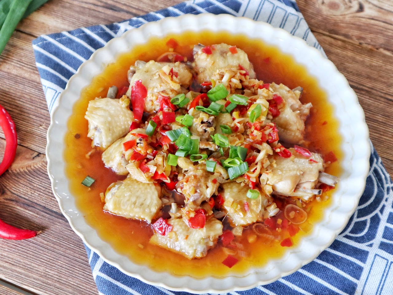 剁椒蒸鸡翅