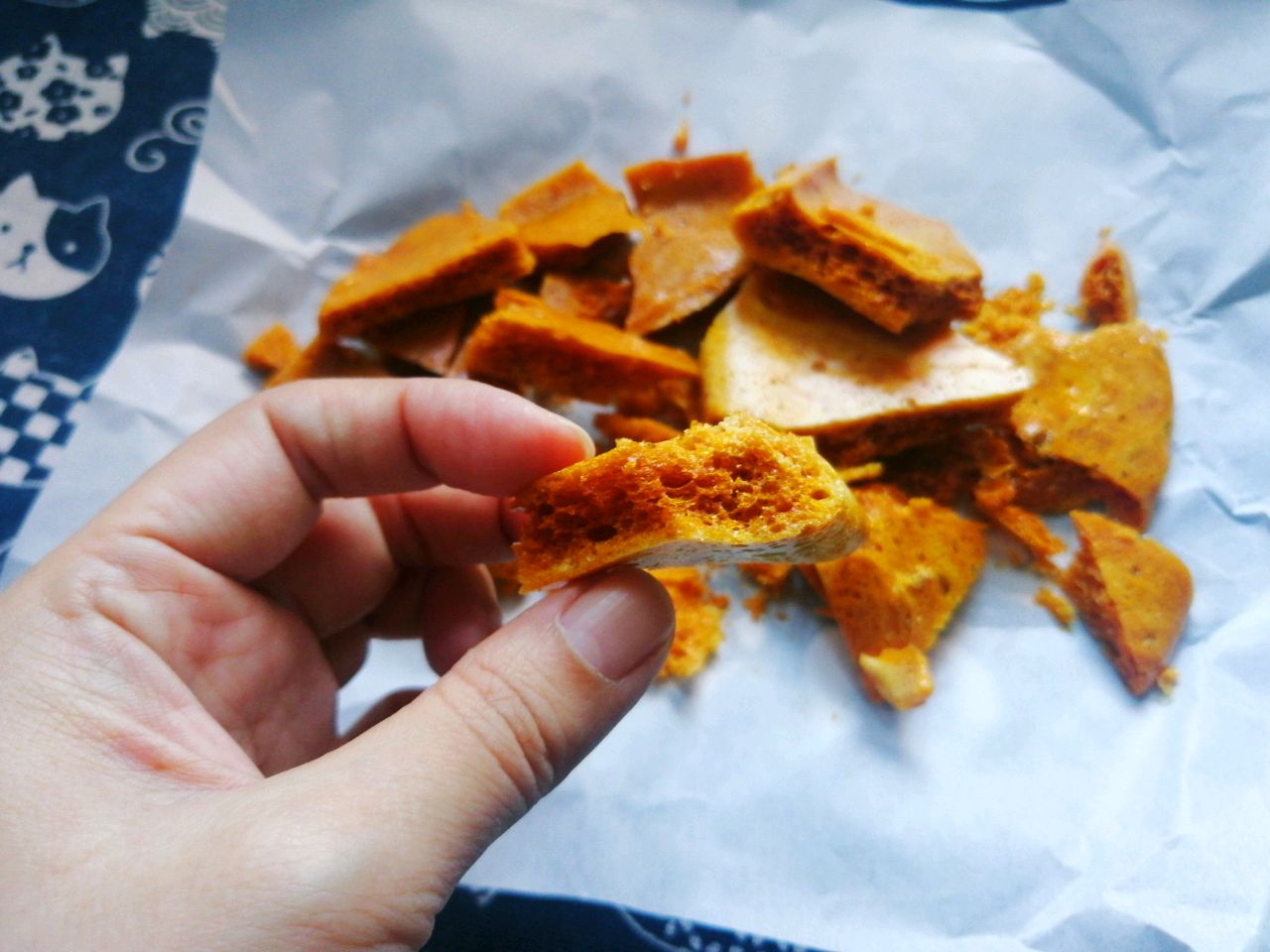 儿时的记忆蜂窝糖