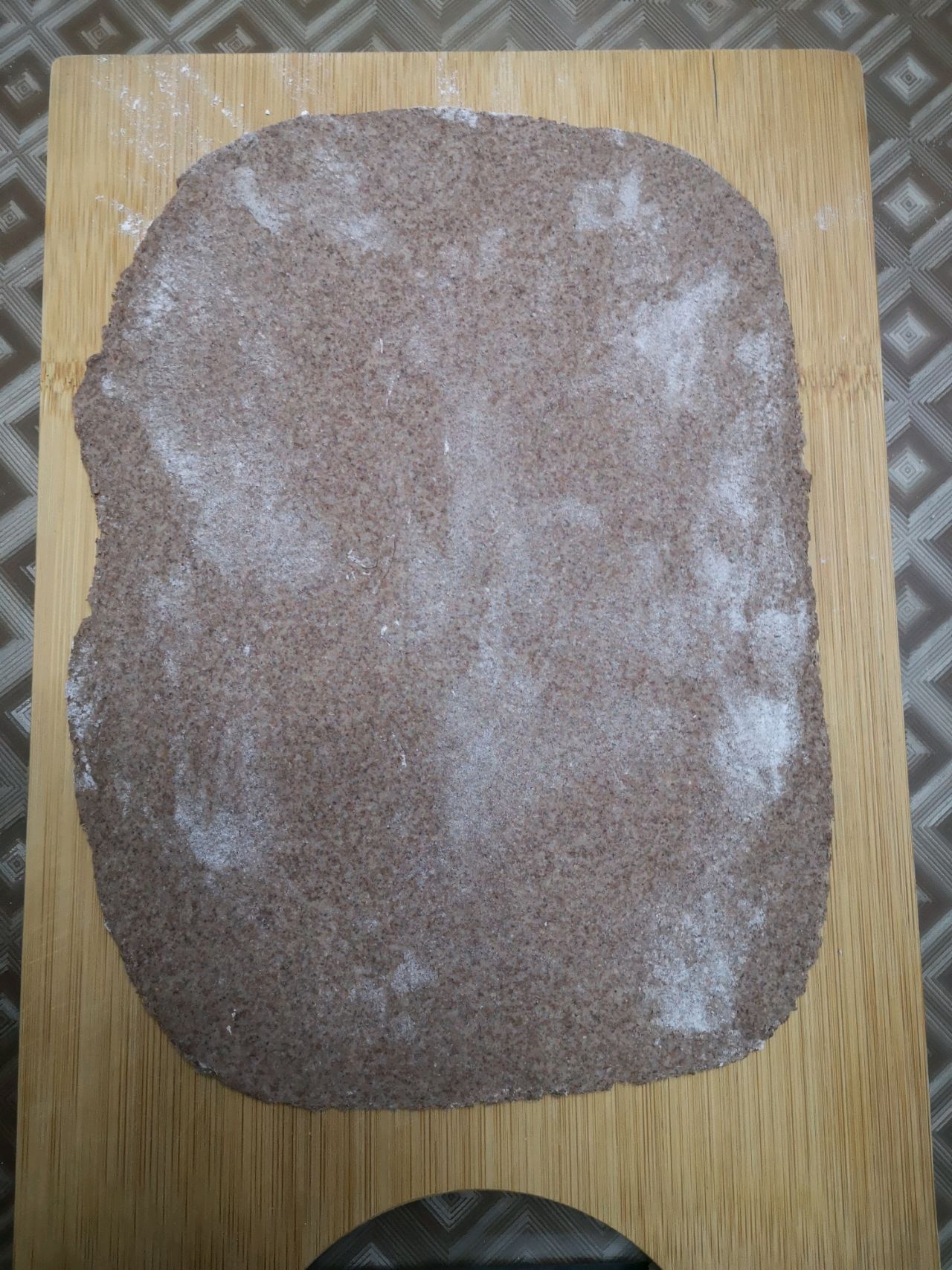 发面黑全麦千层饼