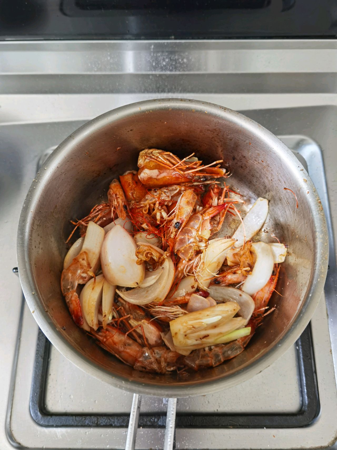 #法式浓虾汤#