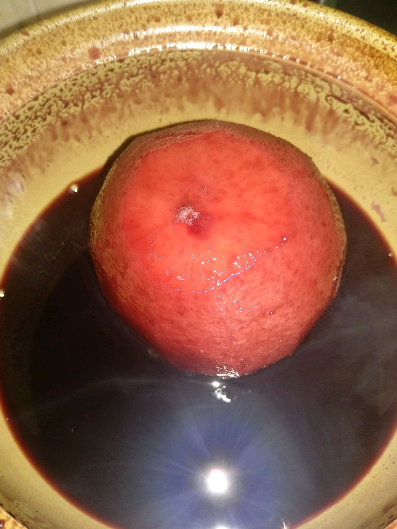 法式甜品——红酒雪梨