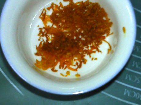 法式香橙小松糕