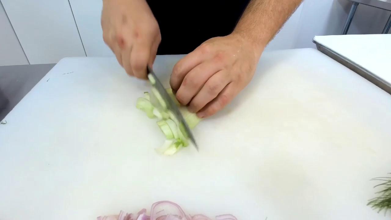 法式纸包烘焙大比目鱼排