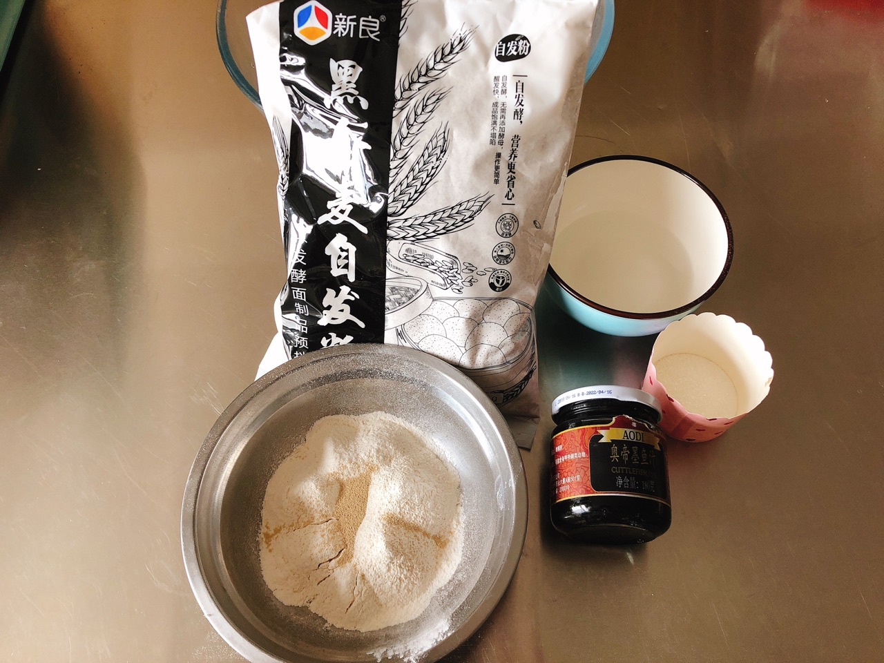 翻车的黑全麦布朗熊馒头