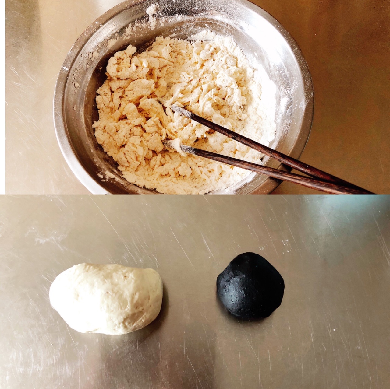 翻车的黑全麦布朗熊馒头
