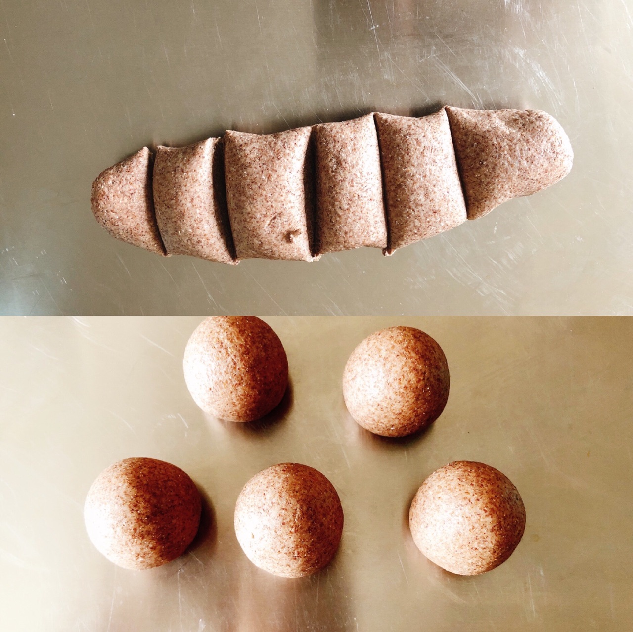 翻车的黑全麦布朗熊馒头