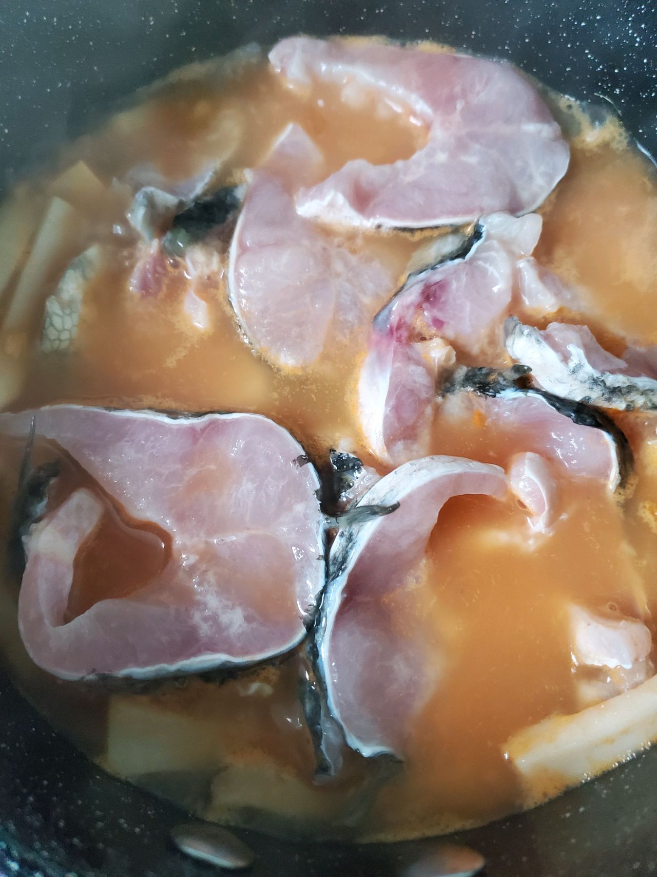 番茄财鱼汤