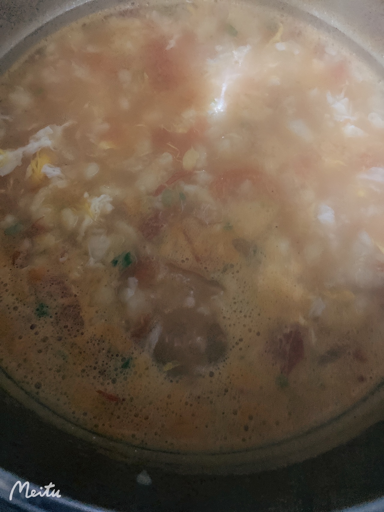 番茄蛋花疙瘩汤