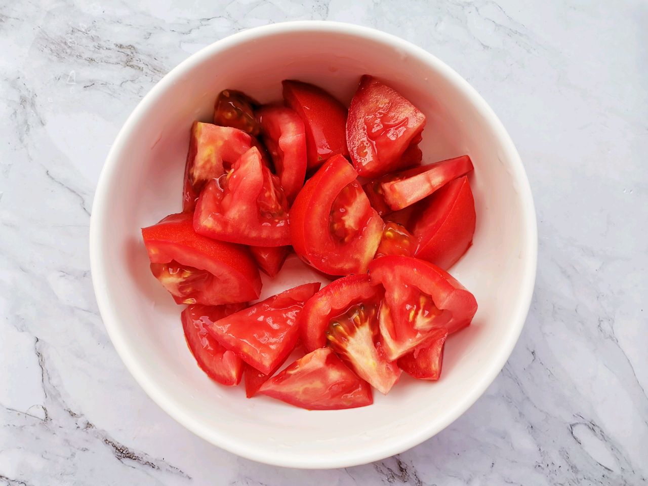 番茄豆腐金针菇汤