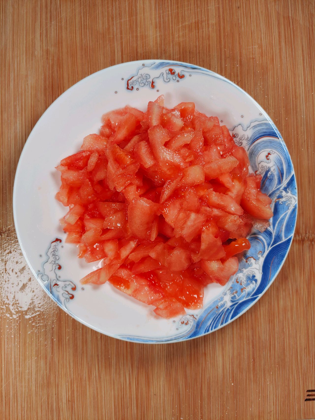 番茄豆腐泡