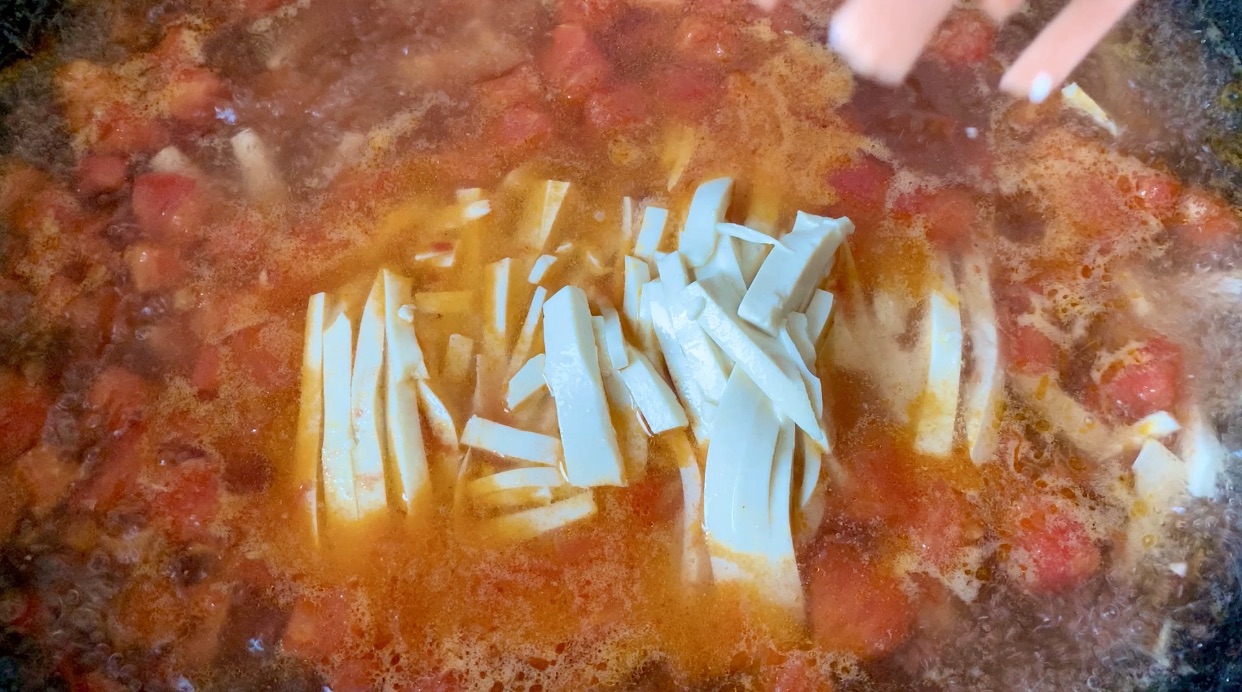 番茄豆腐汤