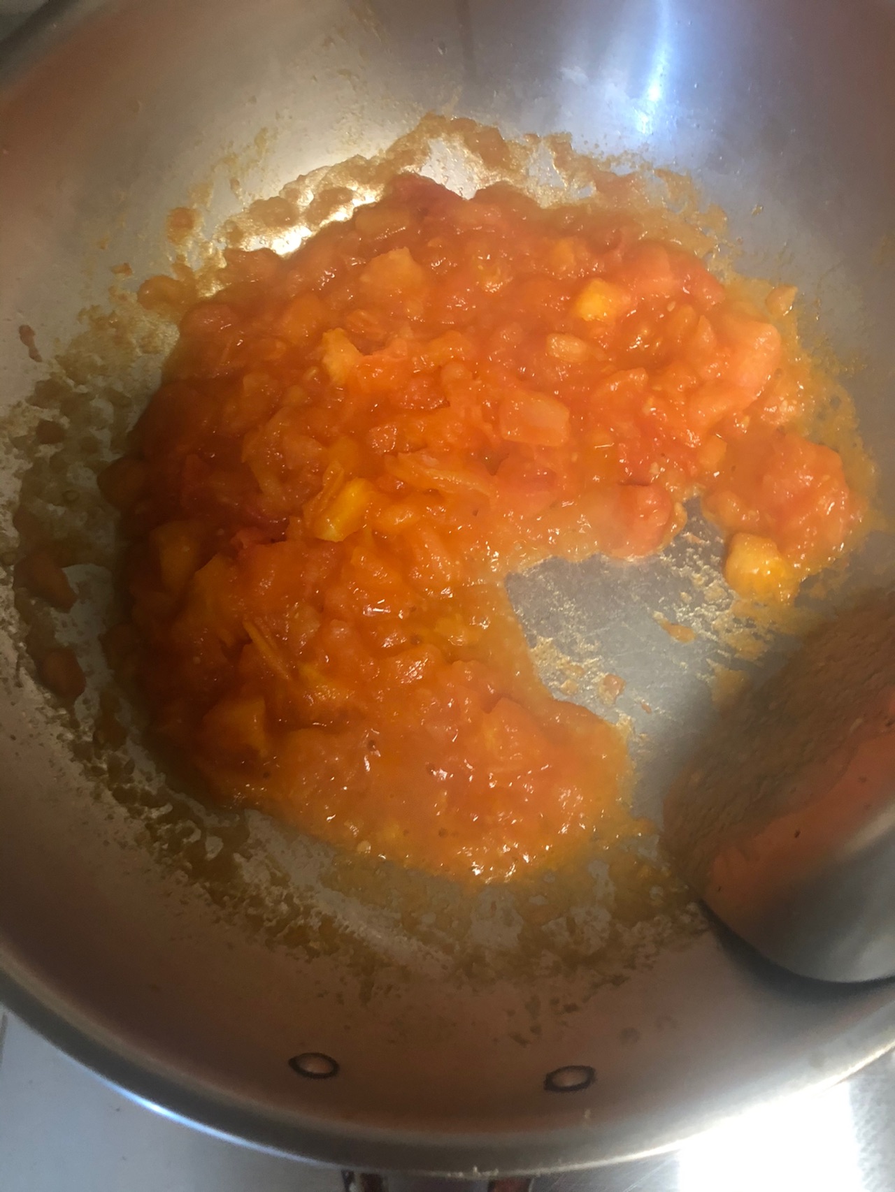 番茄豆腐鲜虾煲