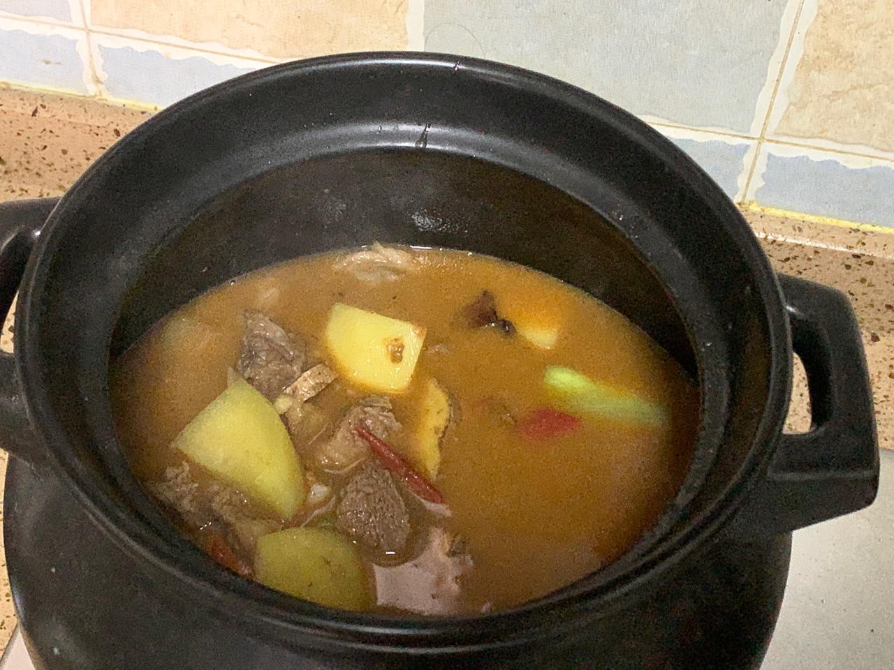 番茄炖牛腩