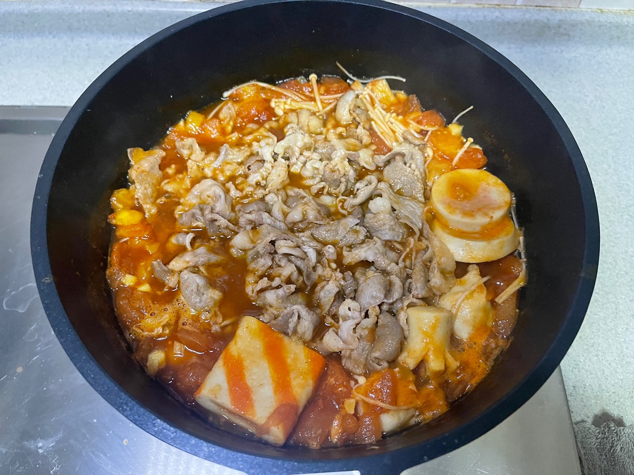 番茄肥牛锅