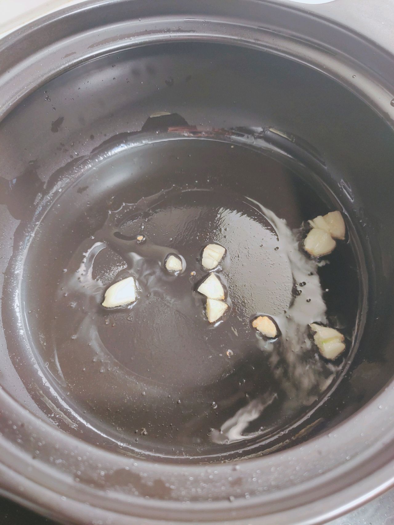 番茄肥牛汤 加金针菇……