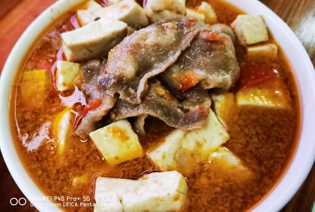 番茄肥牛撞豆腐