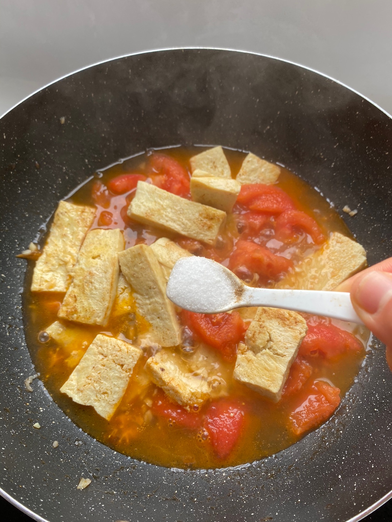 番茄红烧老豆腐