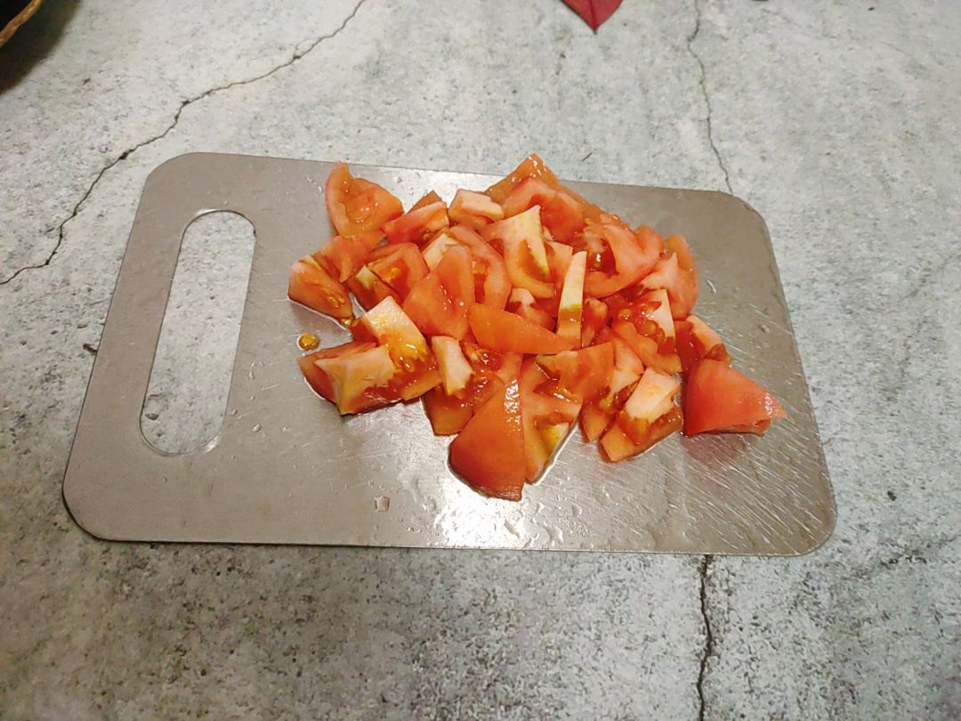 番茄鸡蛋盖浇饭