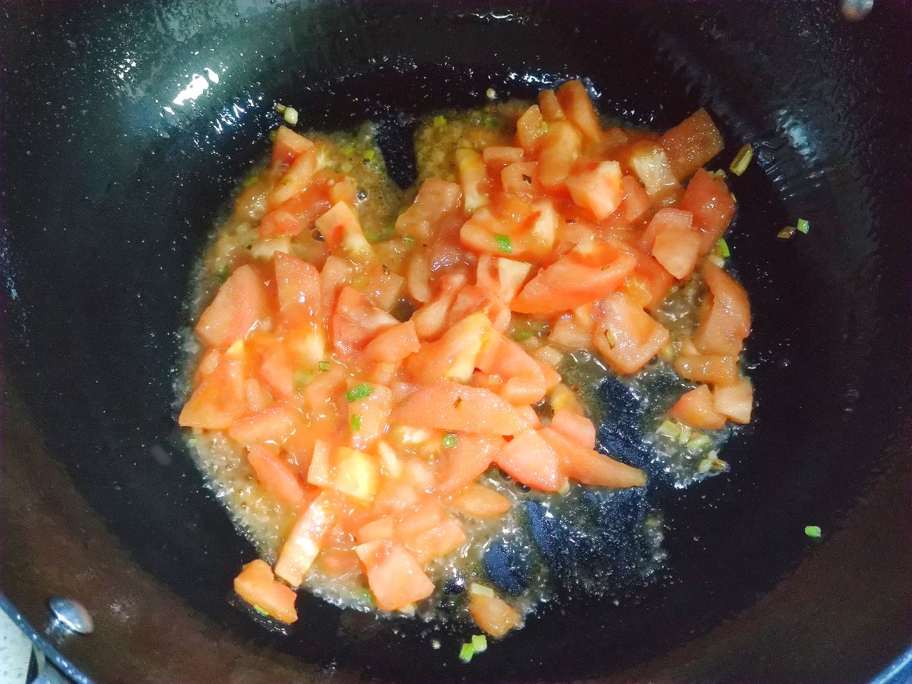 番茄鸡蛋牛肉荞麦面