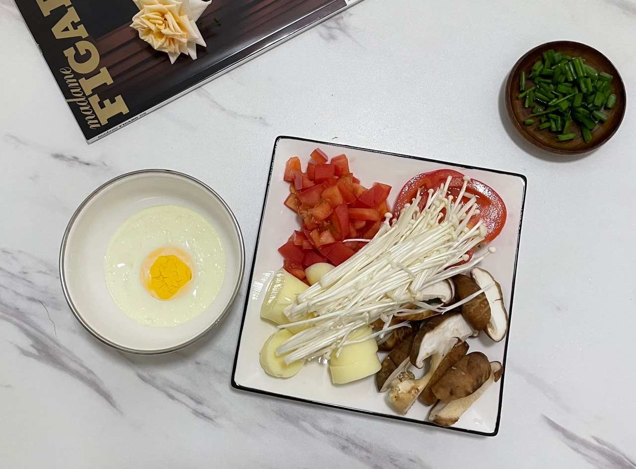 番茄菌菇汤