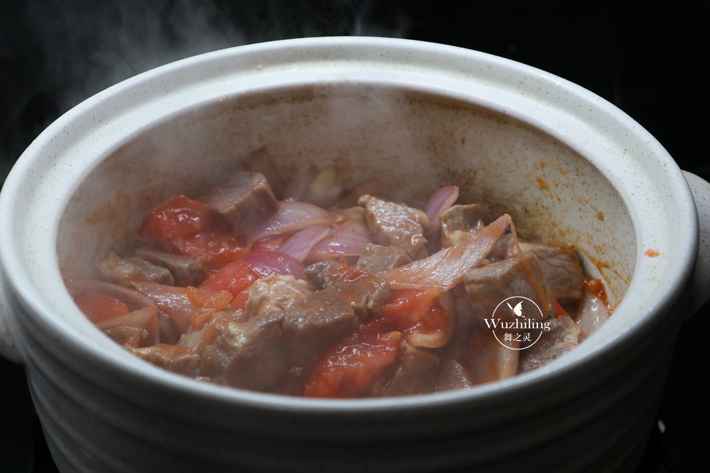 【番茄蘑菇炖牛腩】孩子多吃长个快，开胃营养