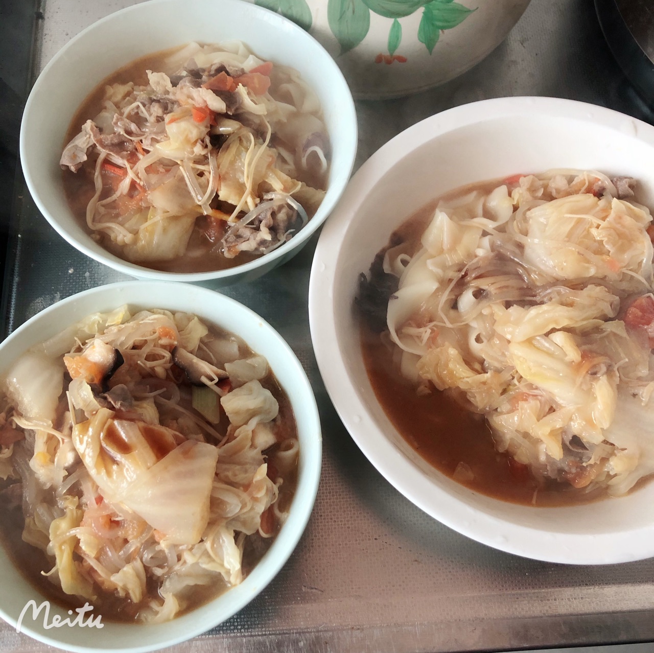 番茄牛肉烩面